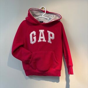 Gap Kids Hooded Fleece Sweatshirt 4-5